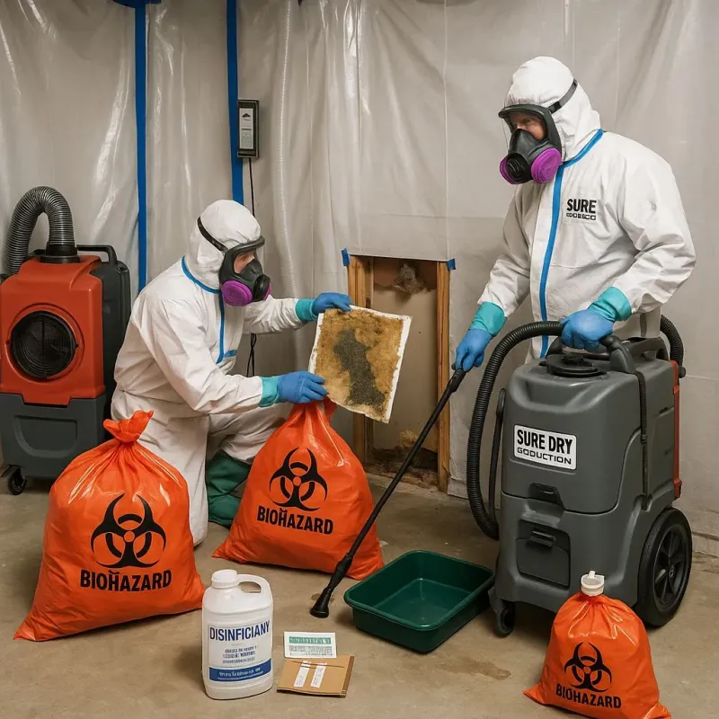 Contaminated Water Handling Protocols process in Leverett, MA
